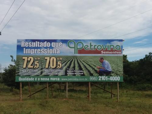 Plantação de soja teste - Safra 2017/2018